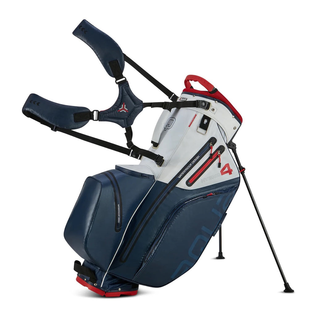 Aqua Hybrid 4 Standbag Navy/Weiss/Rot