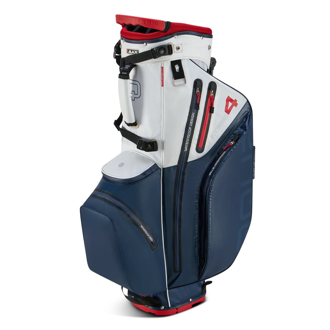 Aqua Hybrid 4 Standbag Navy/Weiss/Rot