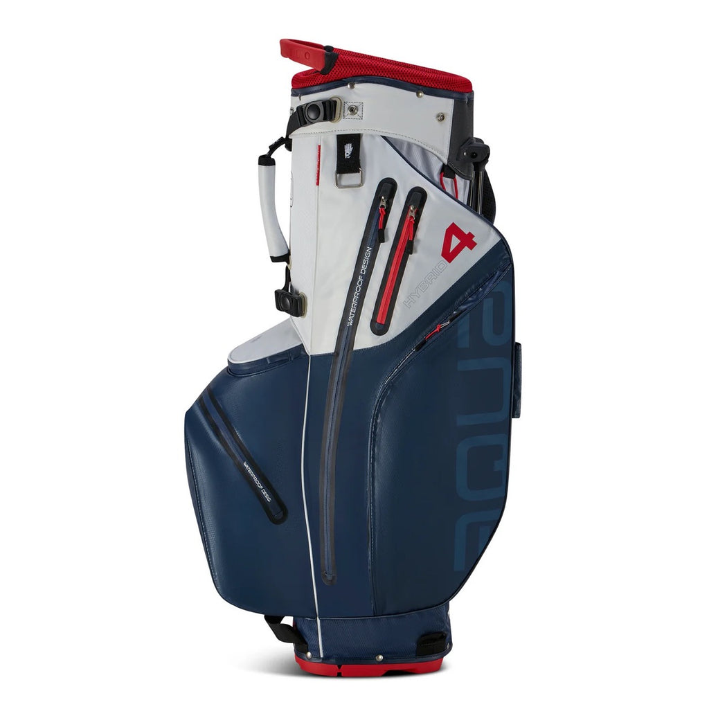 Aqua Hybrid 4 Standbag Navy/Weiss/Rot