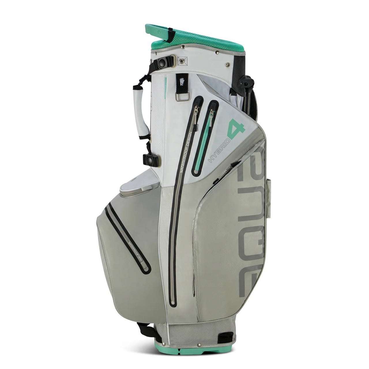 Aqua Hybrid 4 Stand Bag Beige