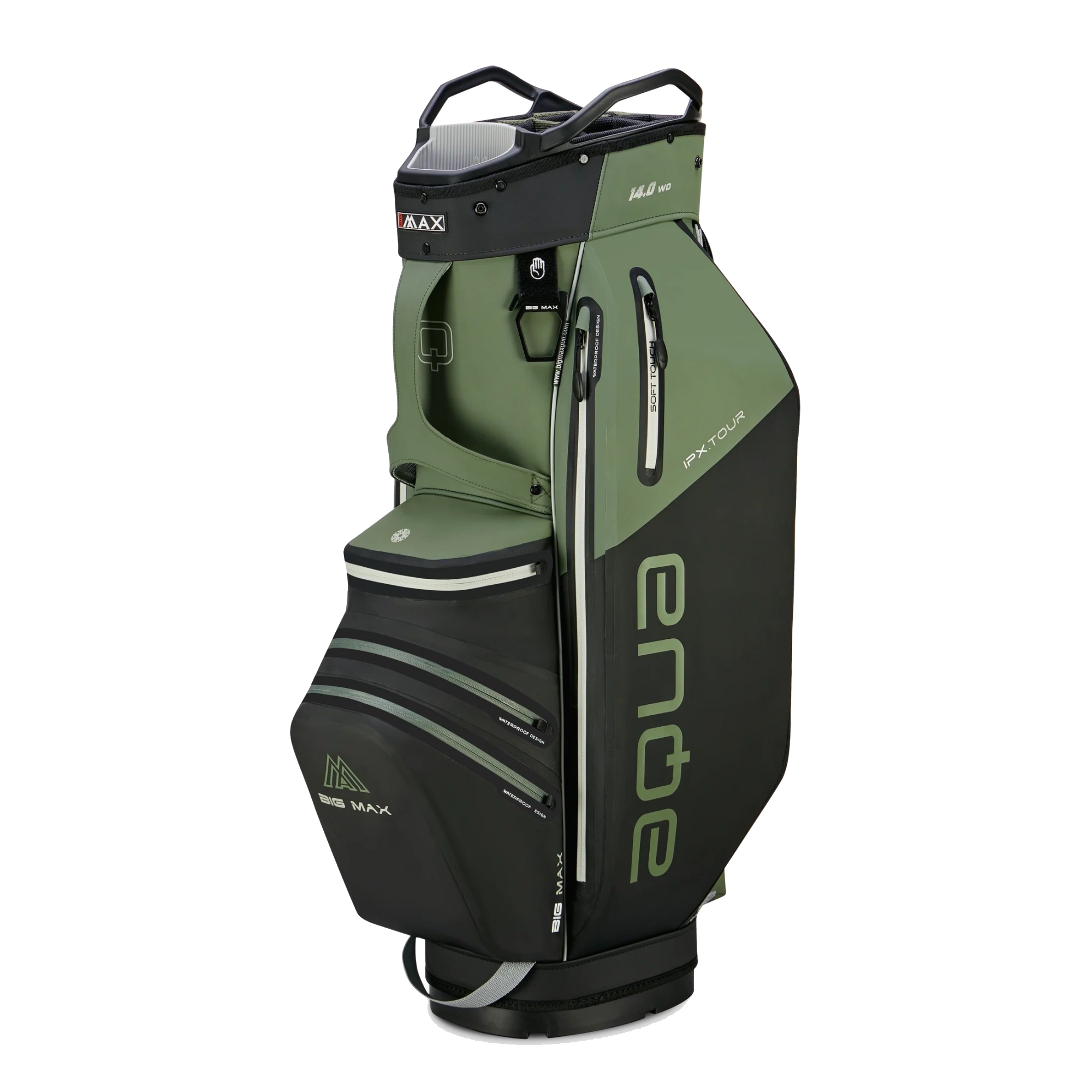 Aqua IPX Tour Cart Bag Green