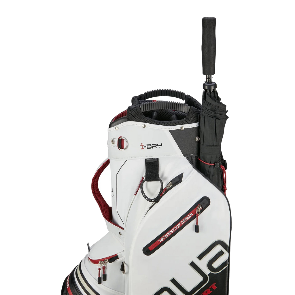 Aqua Sport 4 Cartbag Weiss/Schwarz/Merlot