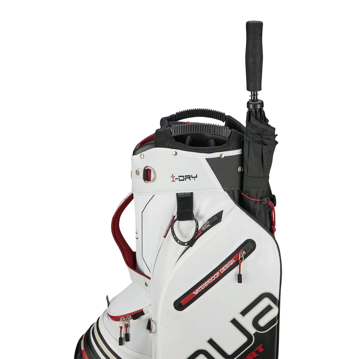 Aqua Sport 4 Cartbag Weiss/Schwarz/Merlot