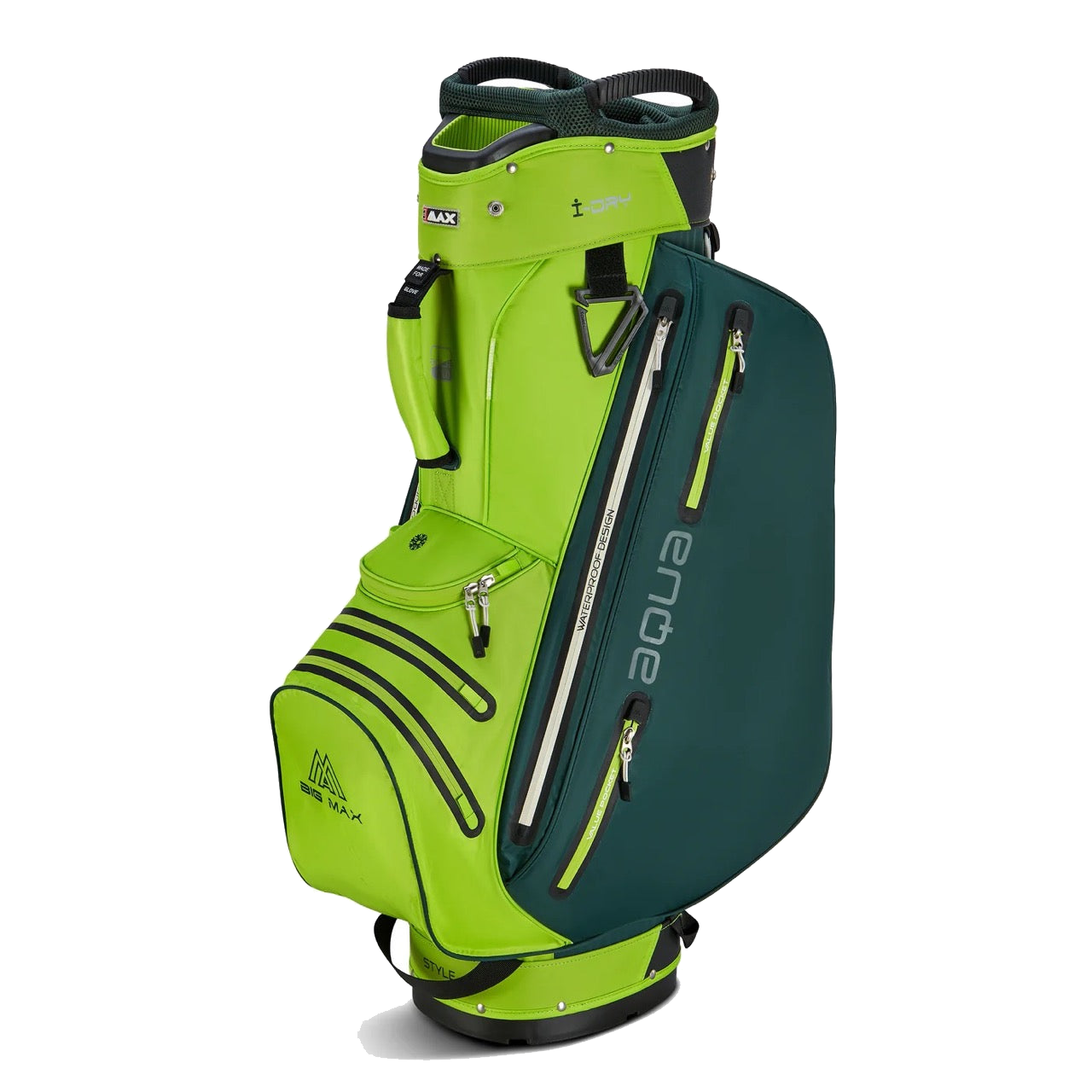 Aqua Style 4 Cart Bag Green
