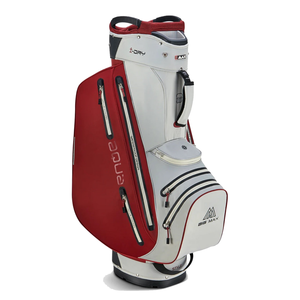 Aqua Style 4 Cartbag Weiss/Merlot