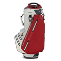 Aqua Style 4 Cartbag Weiss/Merlot