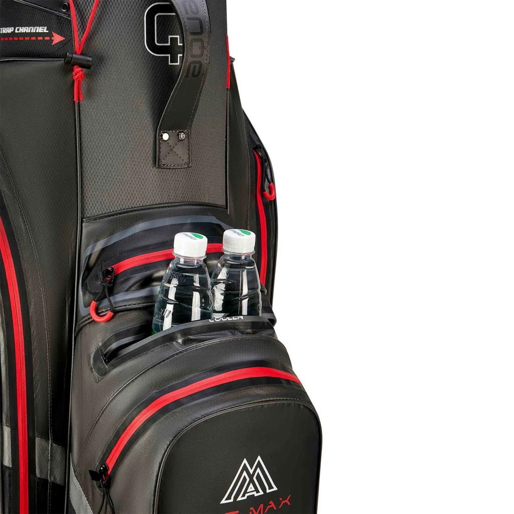 Aqua Silencio 4 Cart Bag Charcoal