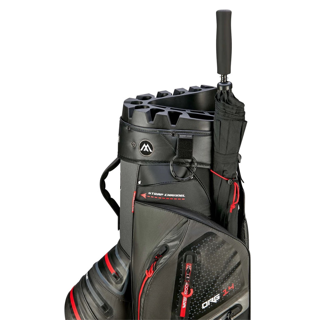 Aqua Silencio 4 Cart Bag Charcoal