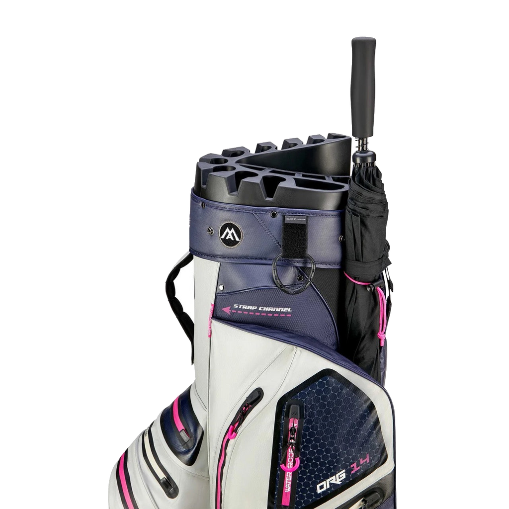 Aqua Silencio 4 Cartbag Navy/Weiss