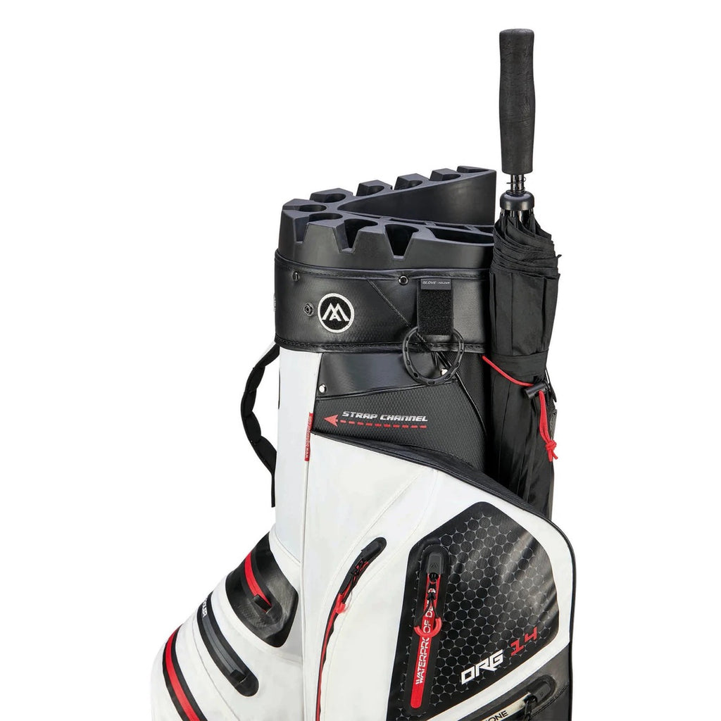 Aqua Silencio 4 cart bag black/white