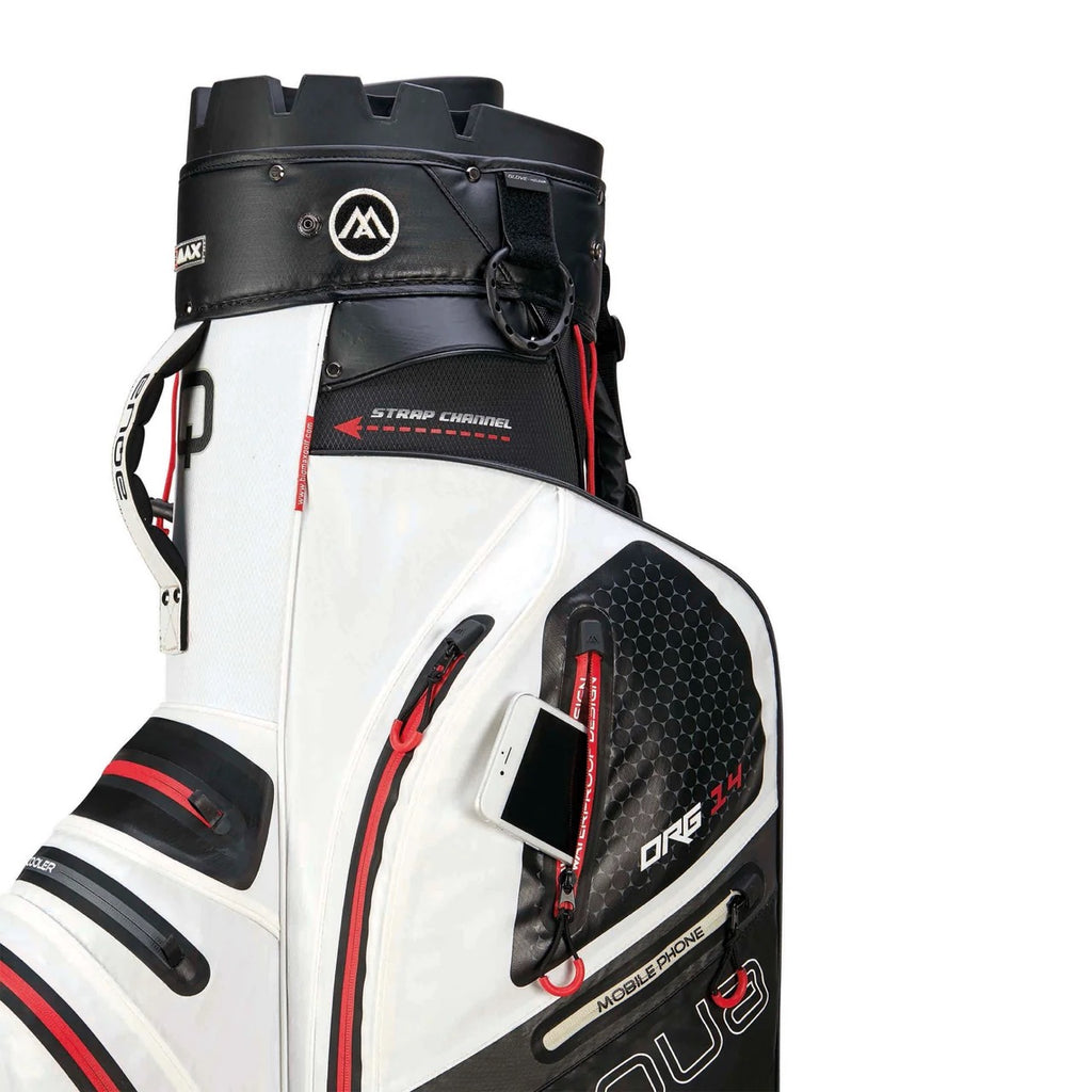 Aqua Silencio 4 cart bag black/white
