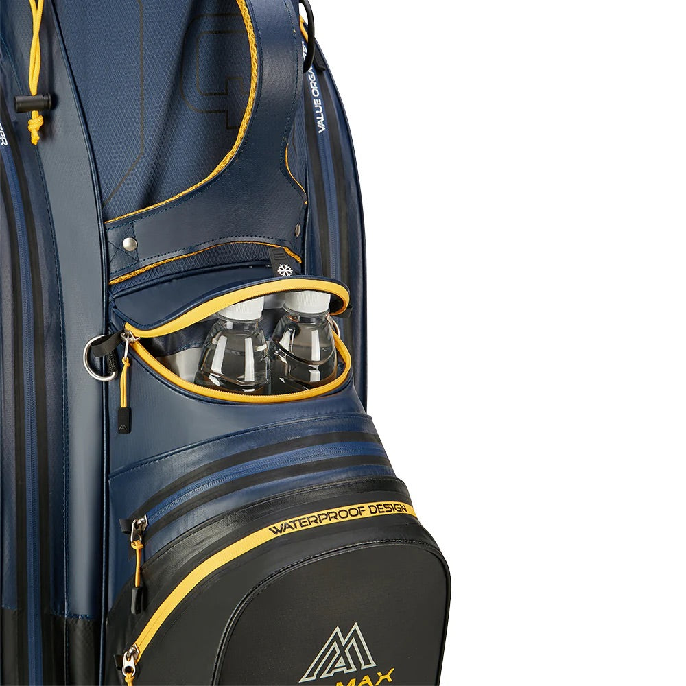 Aqua Sport 4 Cart Bag Navy/Black/Corn