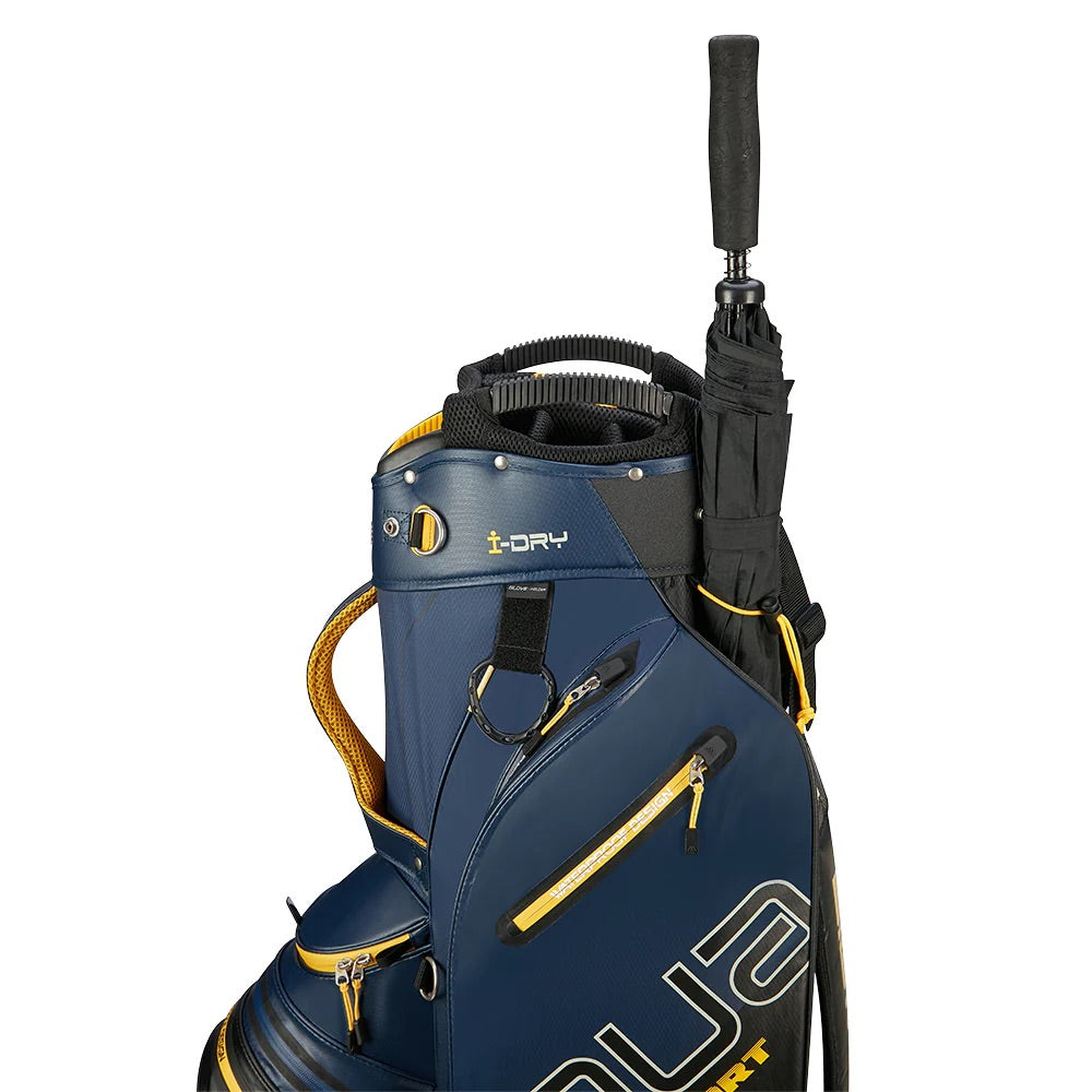 Aqua Sport 4 Cart Bag Navy/Black/Corn