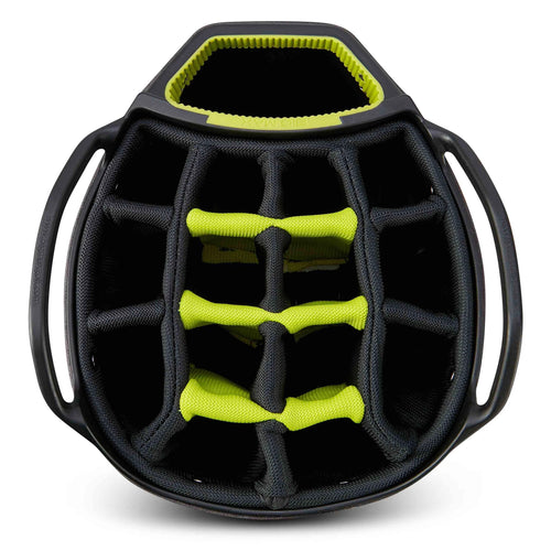 Aqua Tour 4 Cartbag Schwarz/Grau/Lime