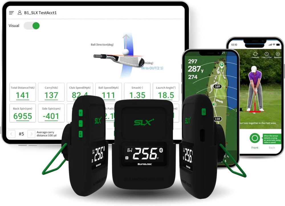 SLX Hybrid Mini Launch Monitor mit GPS
