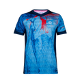 Delani Tech Tee - dunkelblau/aqua