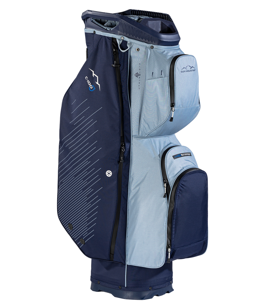 C100 H2NO Cart Bag Navy/Ash/Platinum