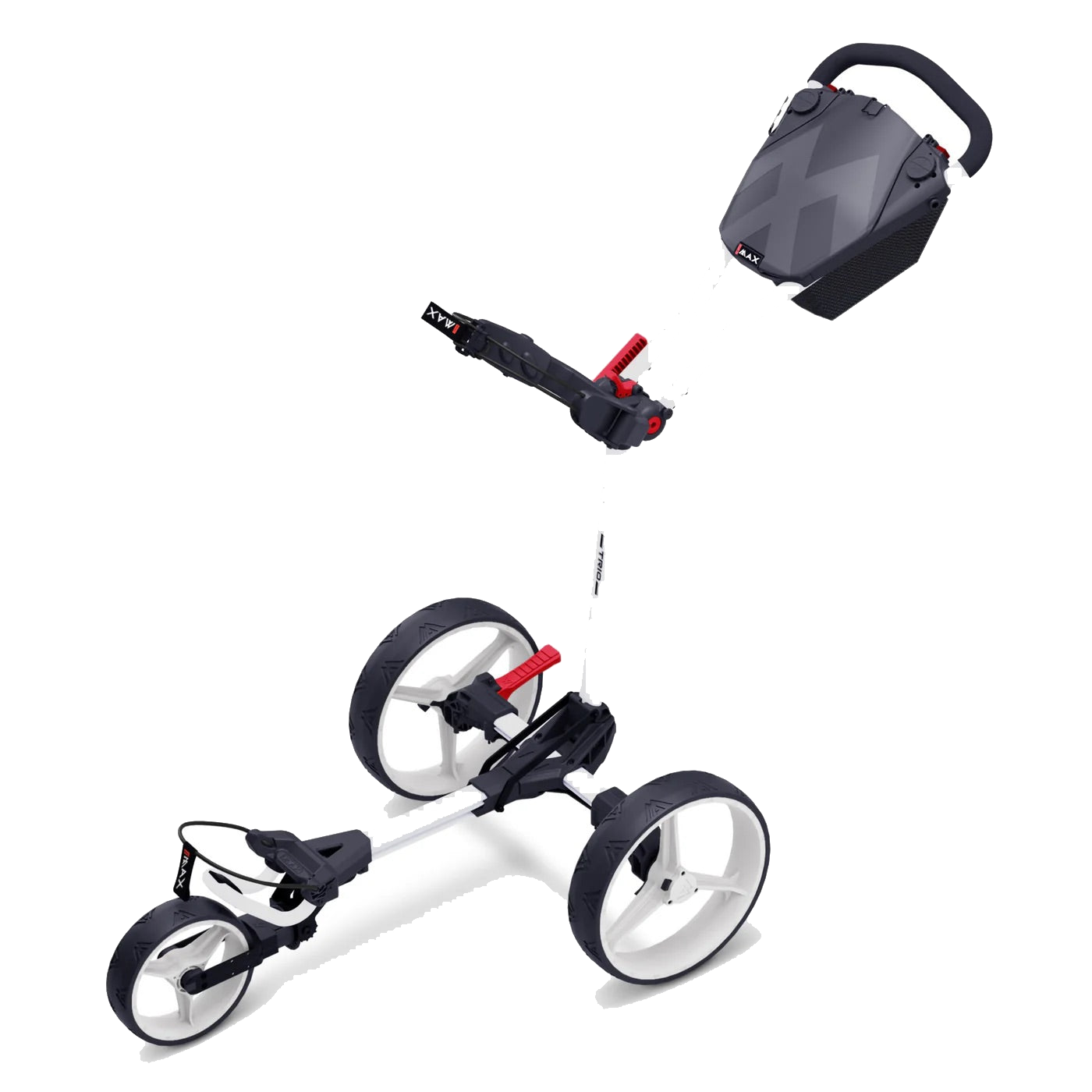 Carrello Blade Trio bianco