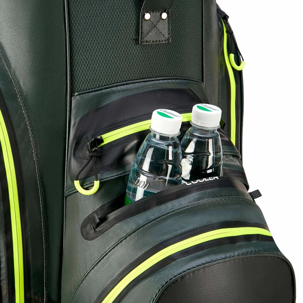 Aqua Silencio 4 Cart Bag Green/Black