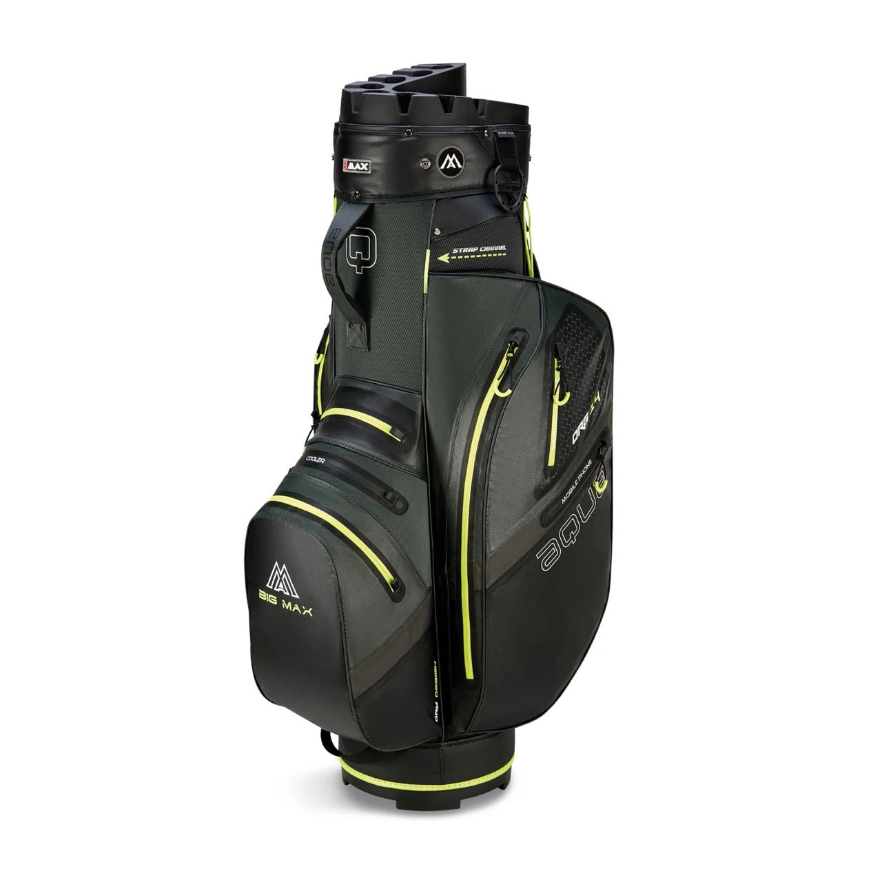 Aqua Silencio 4 Cartbag Grün/Schwarz