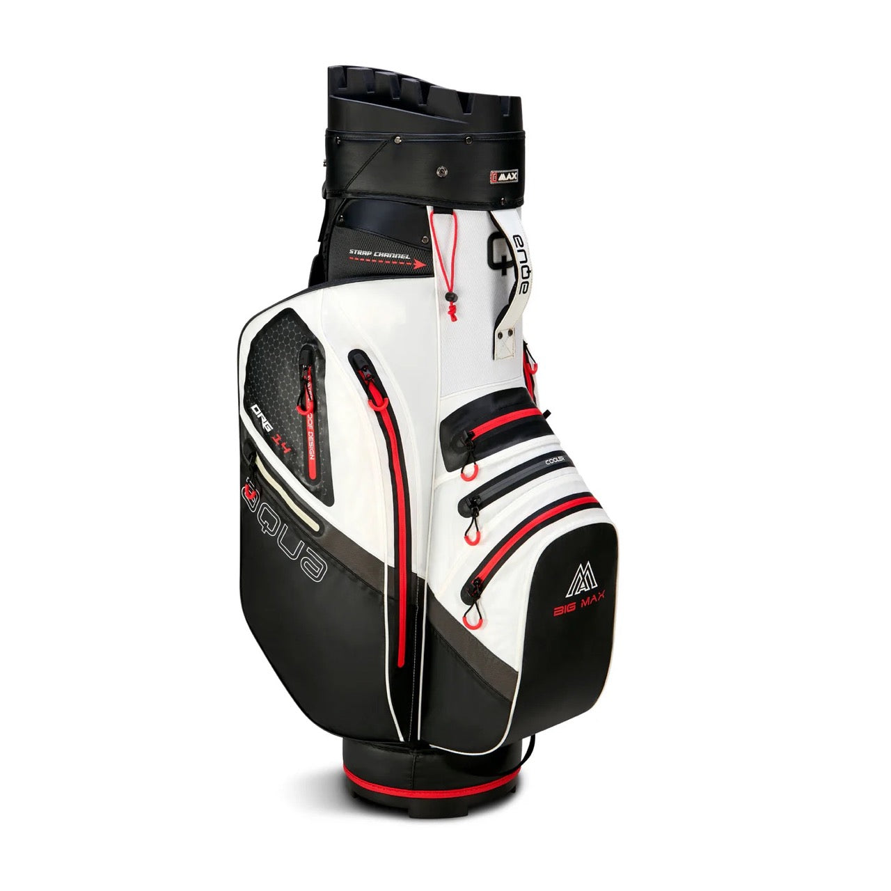 Aqua Silencio 4 Cartbag Schwarz/Weiss