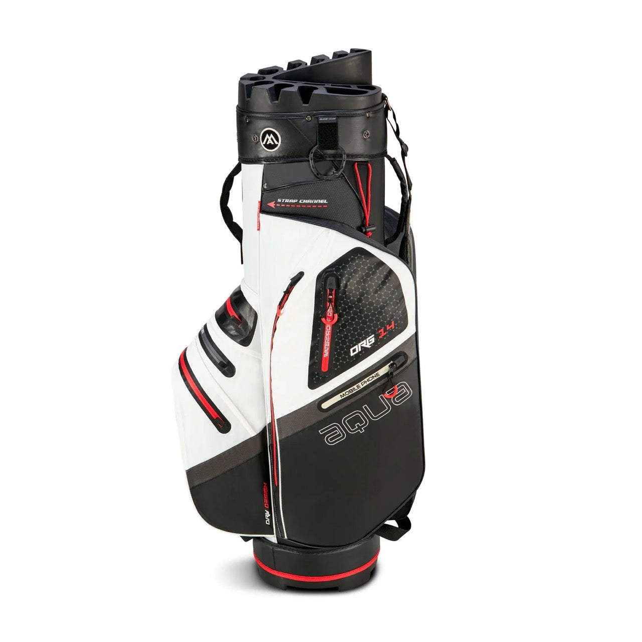 Aqua Silencio 4 Cartbag Schwarz/Weiss