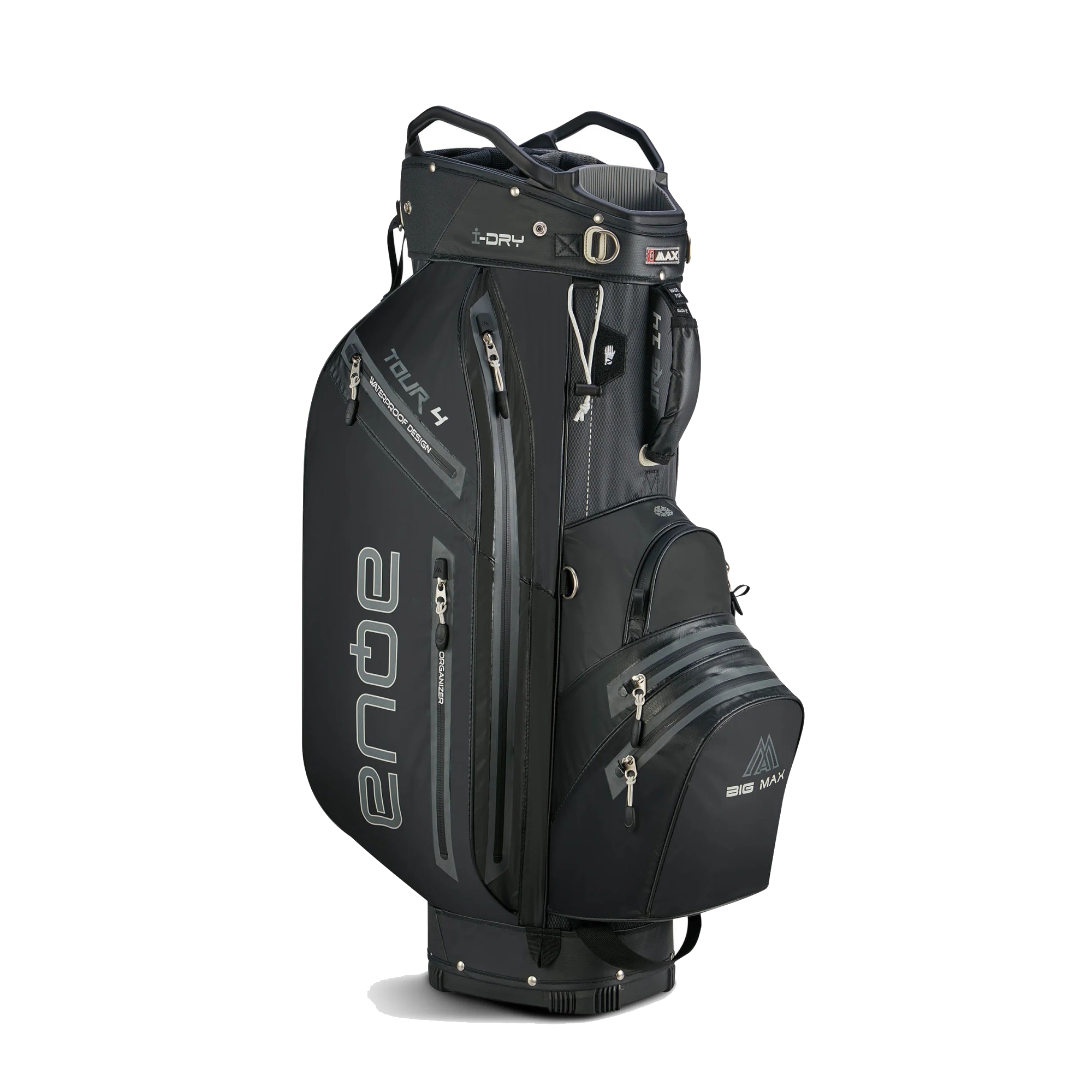 Aqua Tour 4 Cart Bag Black