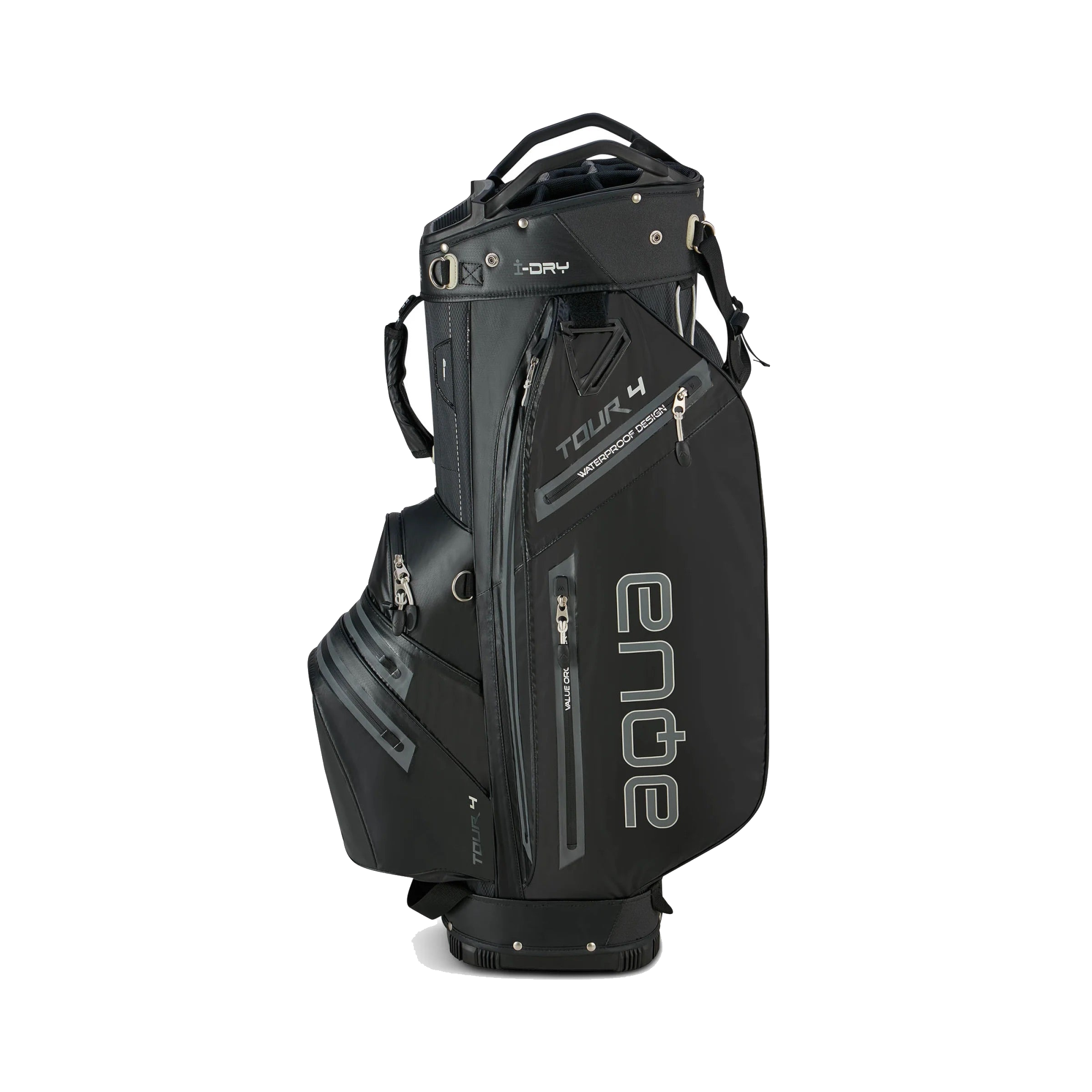 Aqua Tour 4 Cart Bag Black