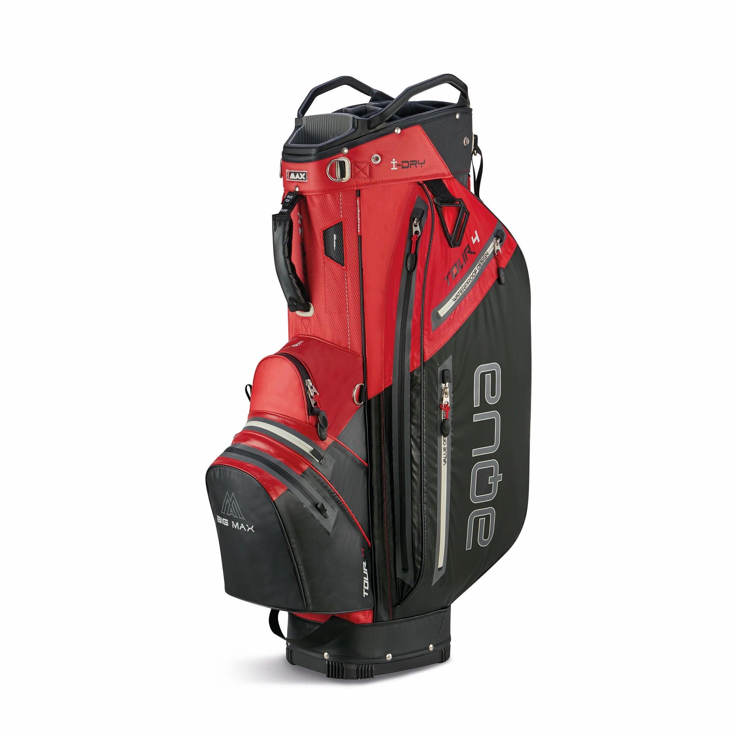 Aqua Tour 4 Cartbag Rot/Schwarz