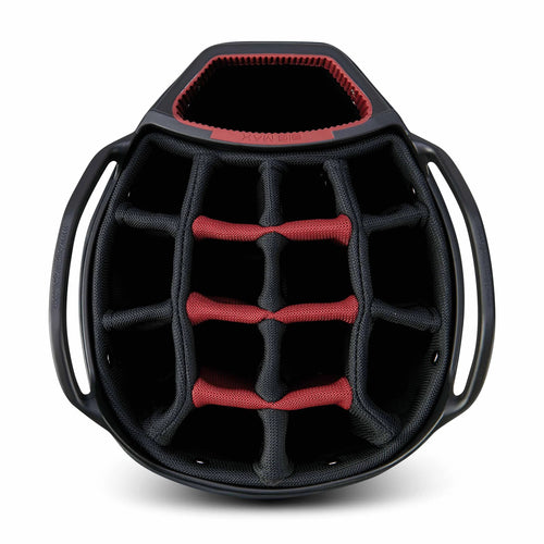Aqua Tour 4 Cartbag Weiss/Schwarz/Merlot