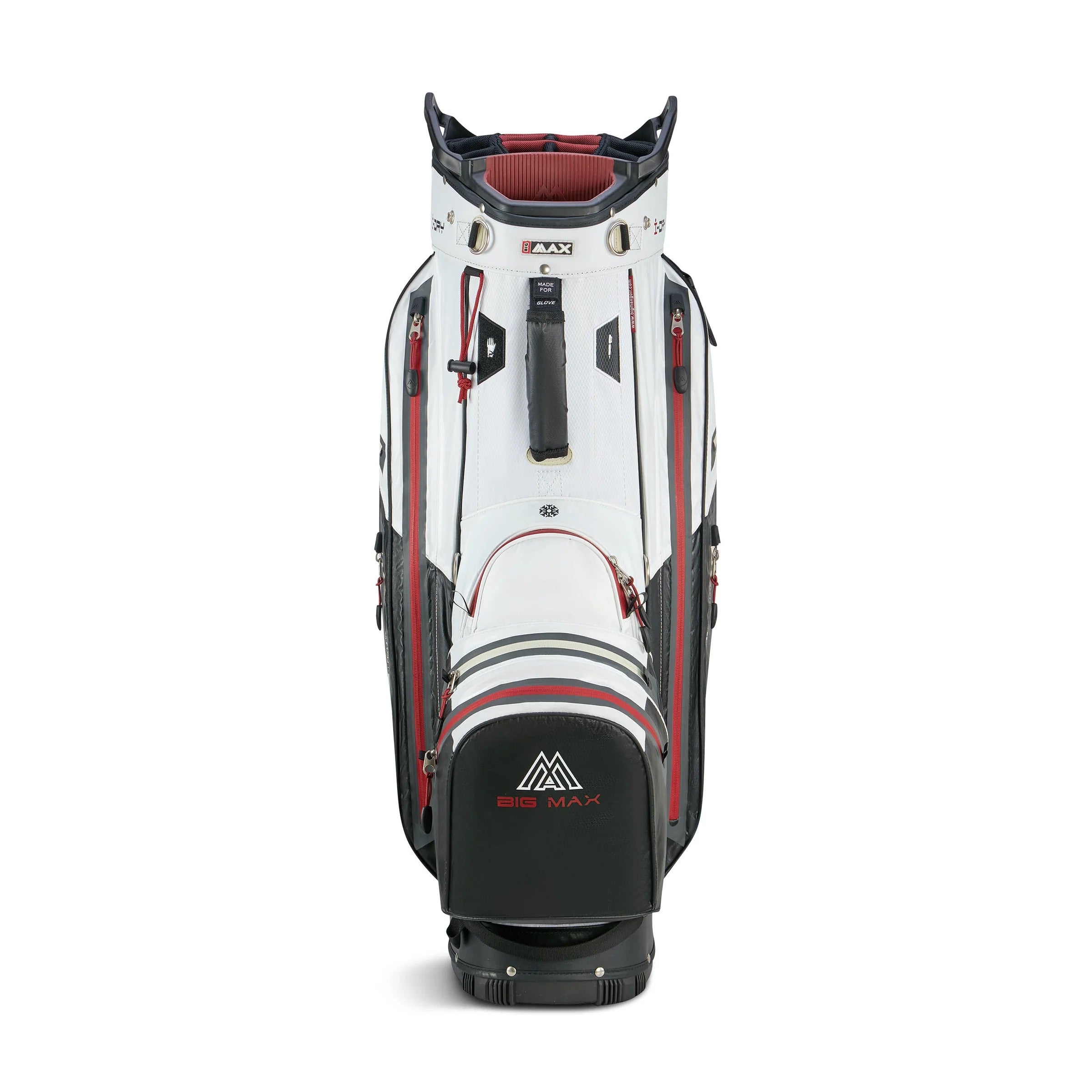 Aqua Tour 4 Cartbag Weiss/Schwarz/Merlot