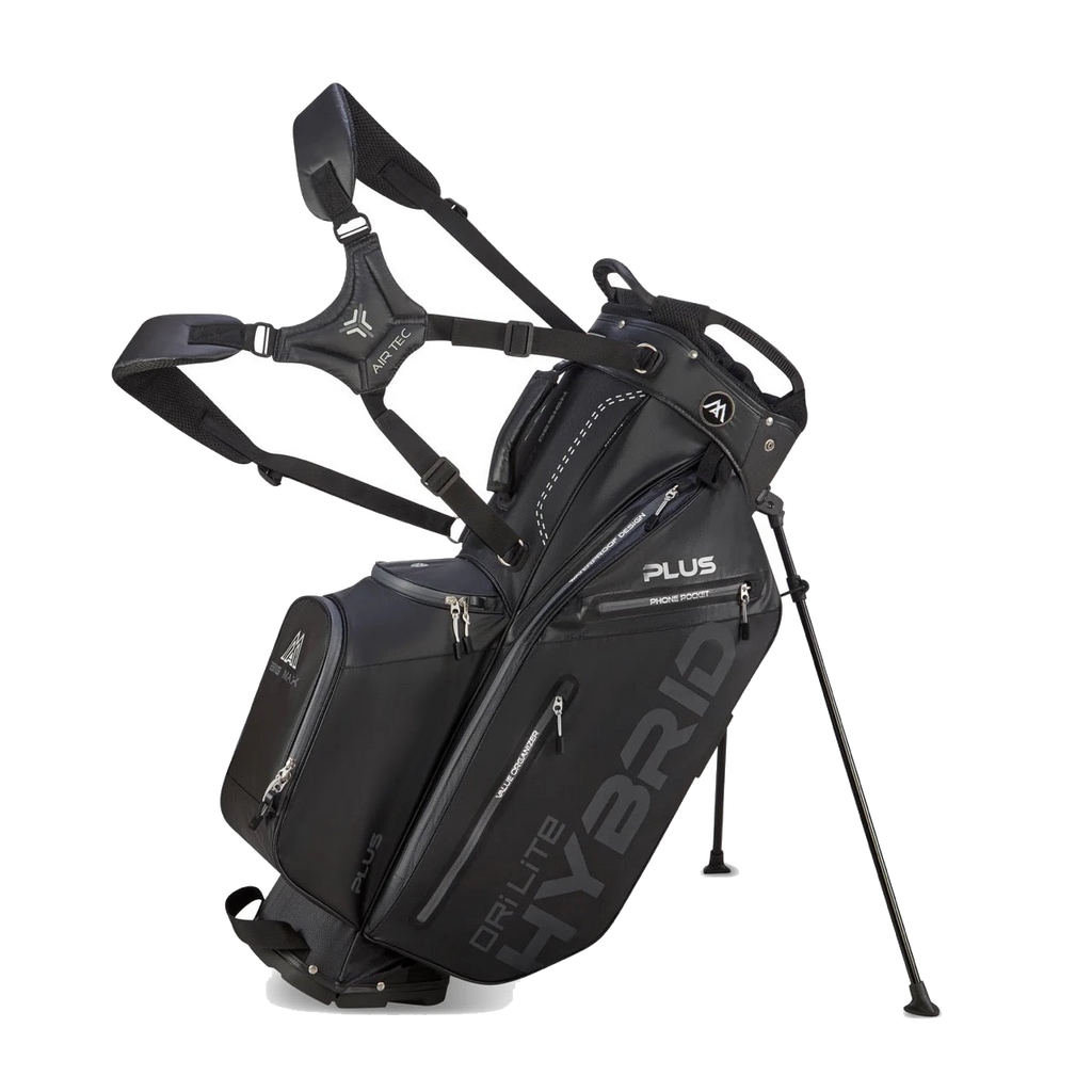 Dri Lite Hybrid Plus Stand Bag Black