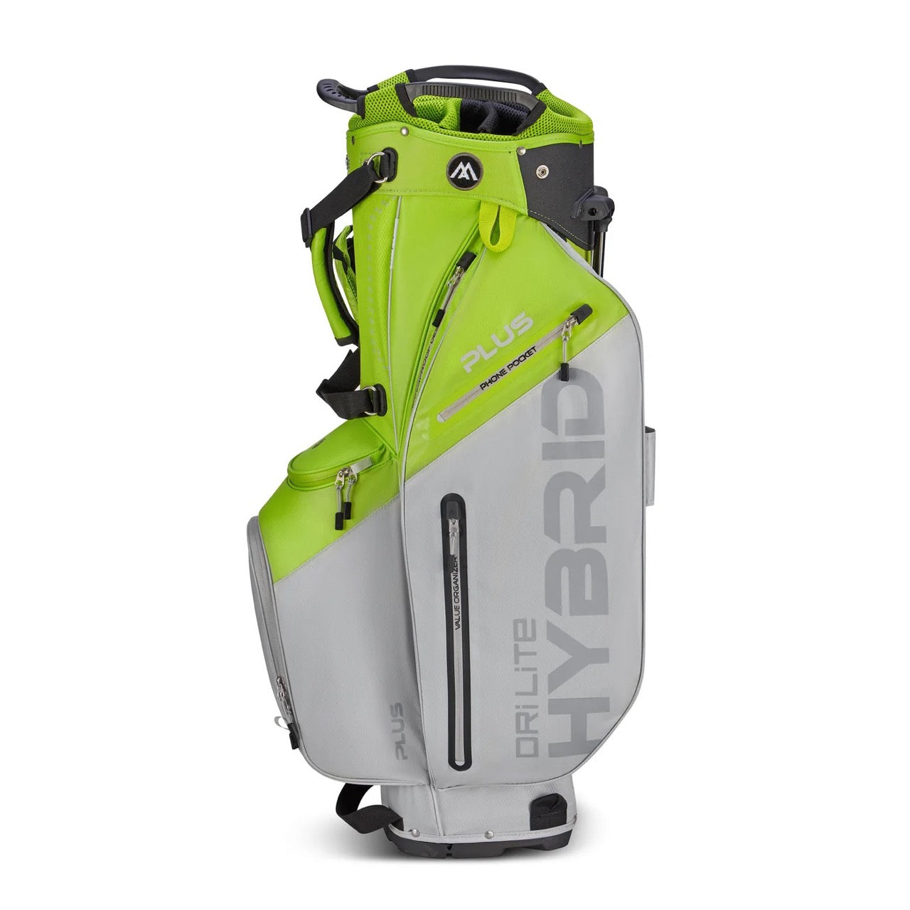 Dri Lite Hybrid Plus Stand Bag Green/Gray