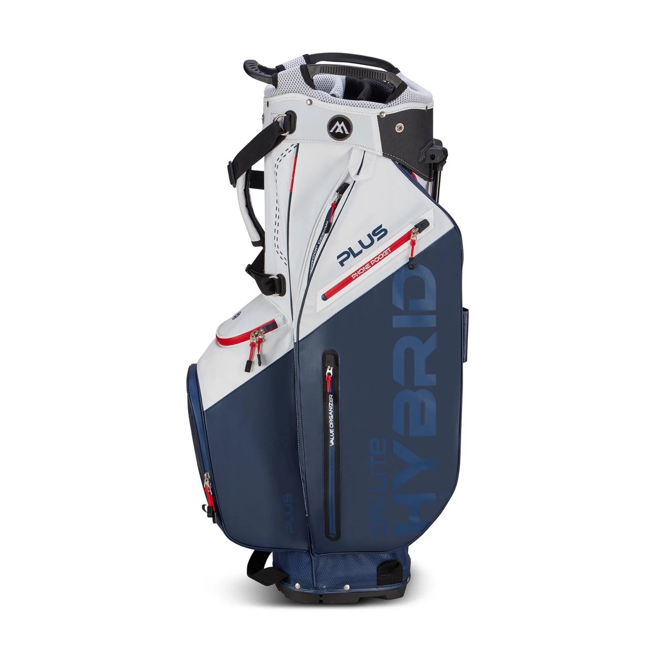 Dri Lite Hybrid Plus Stand Bag White/Navy