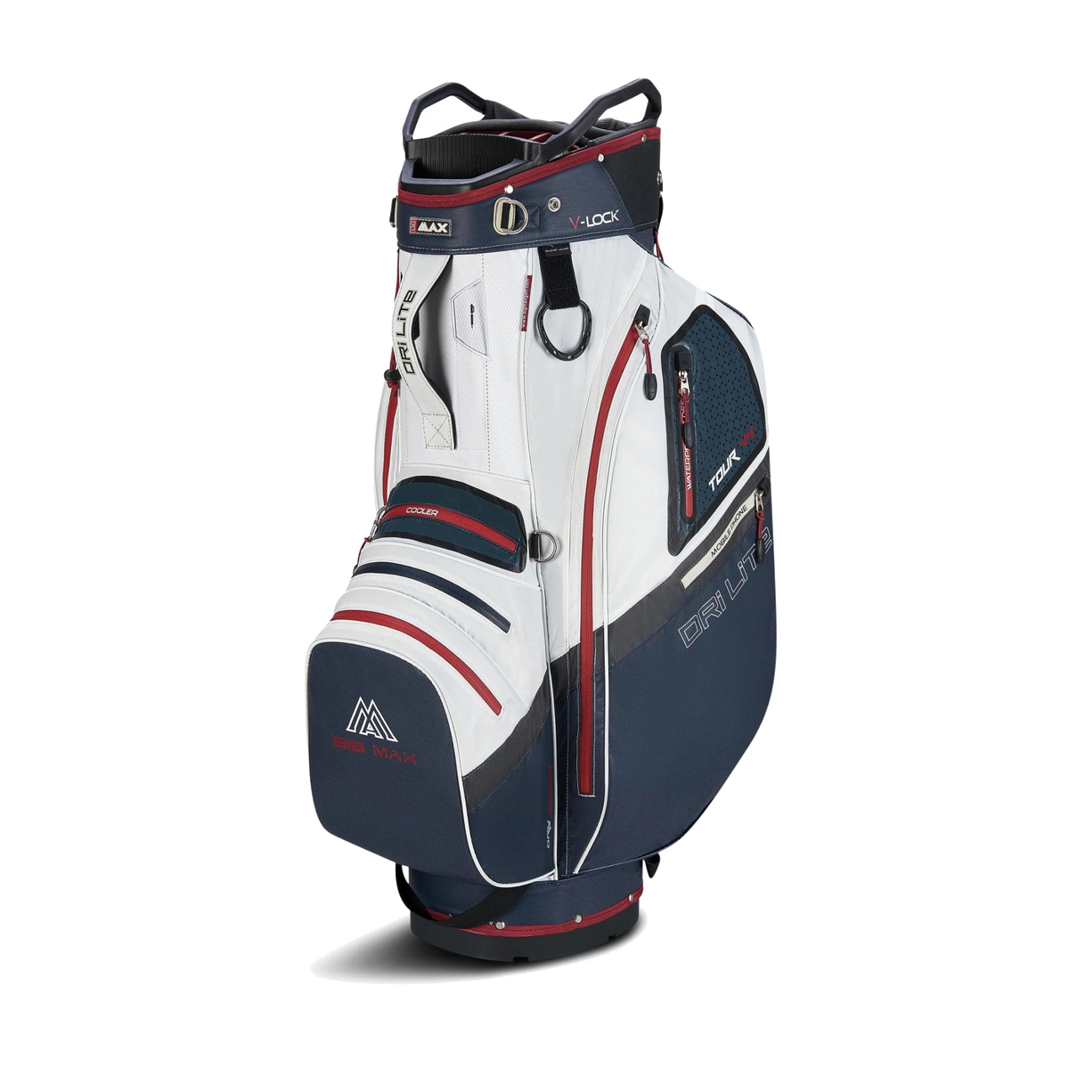 Dri Lite V-4 Organizer Cart Bag Navy