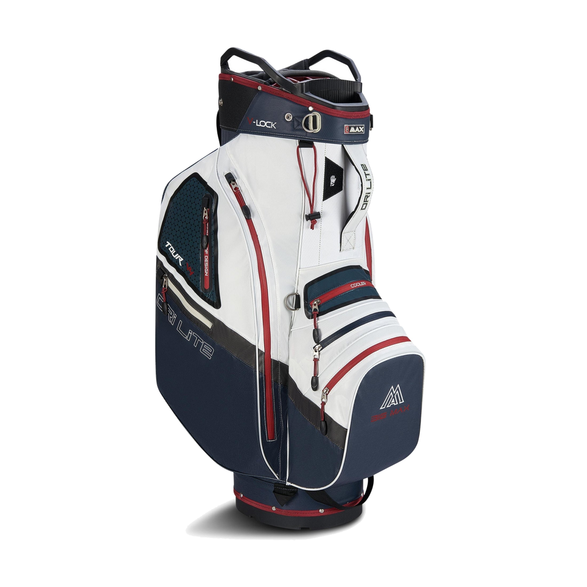 Dri Lite V-4 Organizer Cart Bag Navy