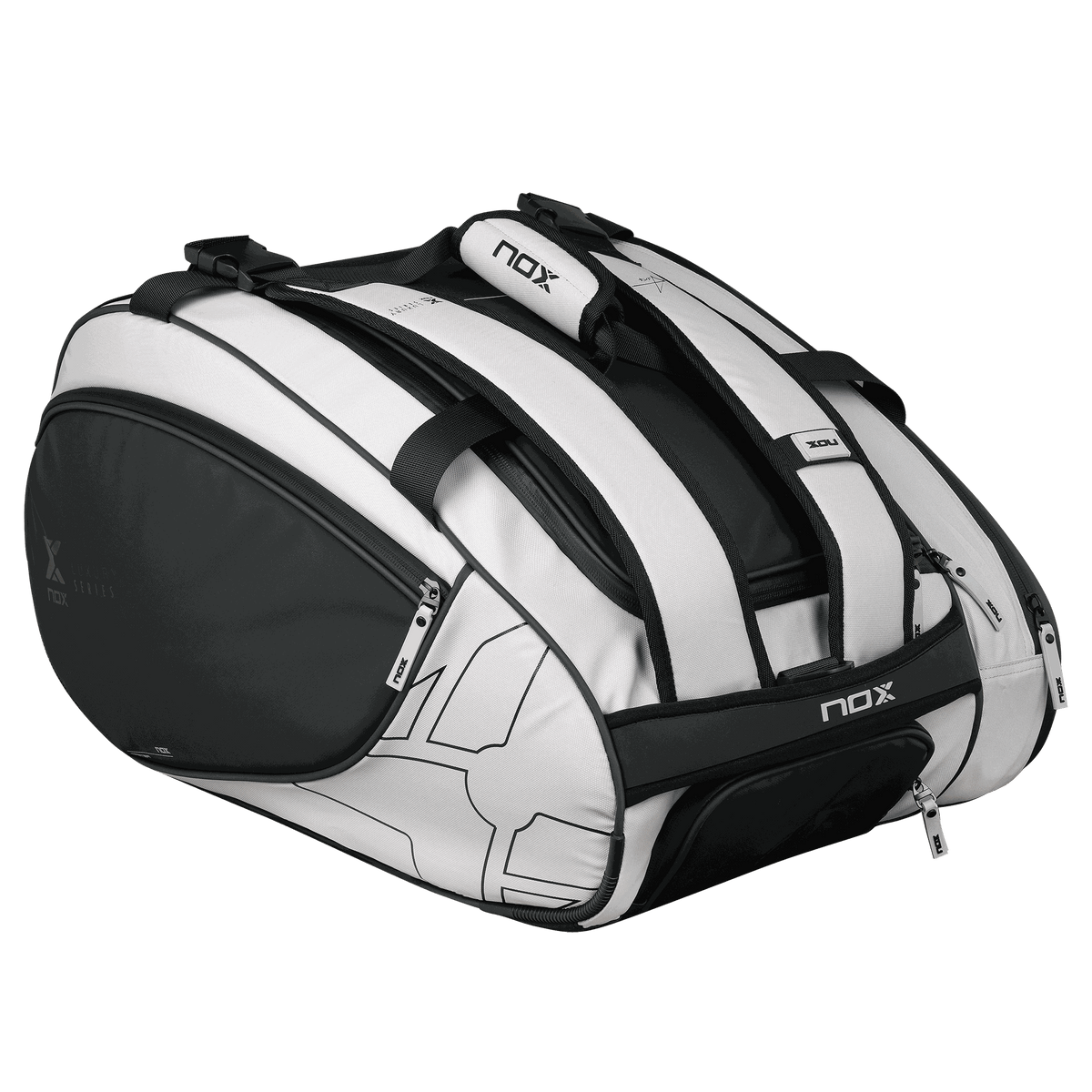 Luxury Master Series Padel Bag White/Black