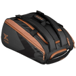 Luxury Open Padel Racket Bag Black/Brown