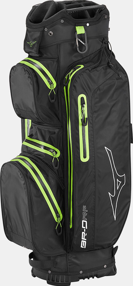 BR-DRI Waterproof Cart Bag 2024 Schwarz/Grün