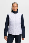 Holma Quilt Hybrid Jacke Damen Purple Heather