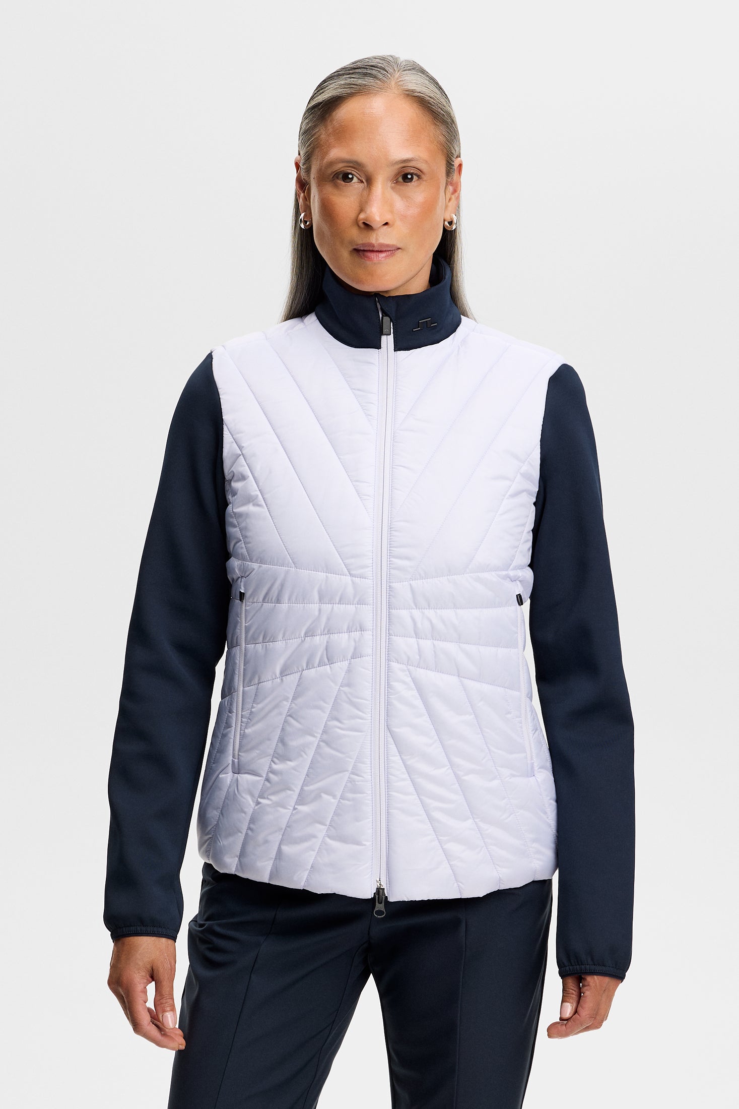 Holma Quilt Hybrid Jacke Damen Purple Heather