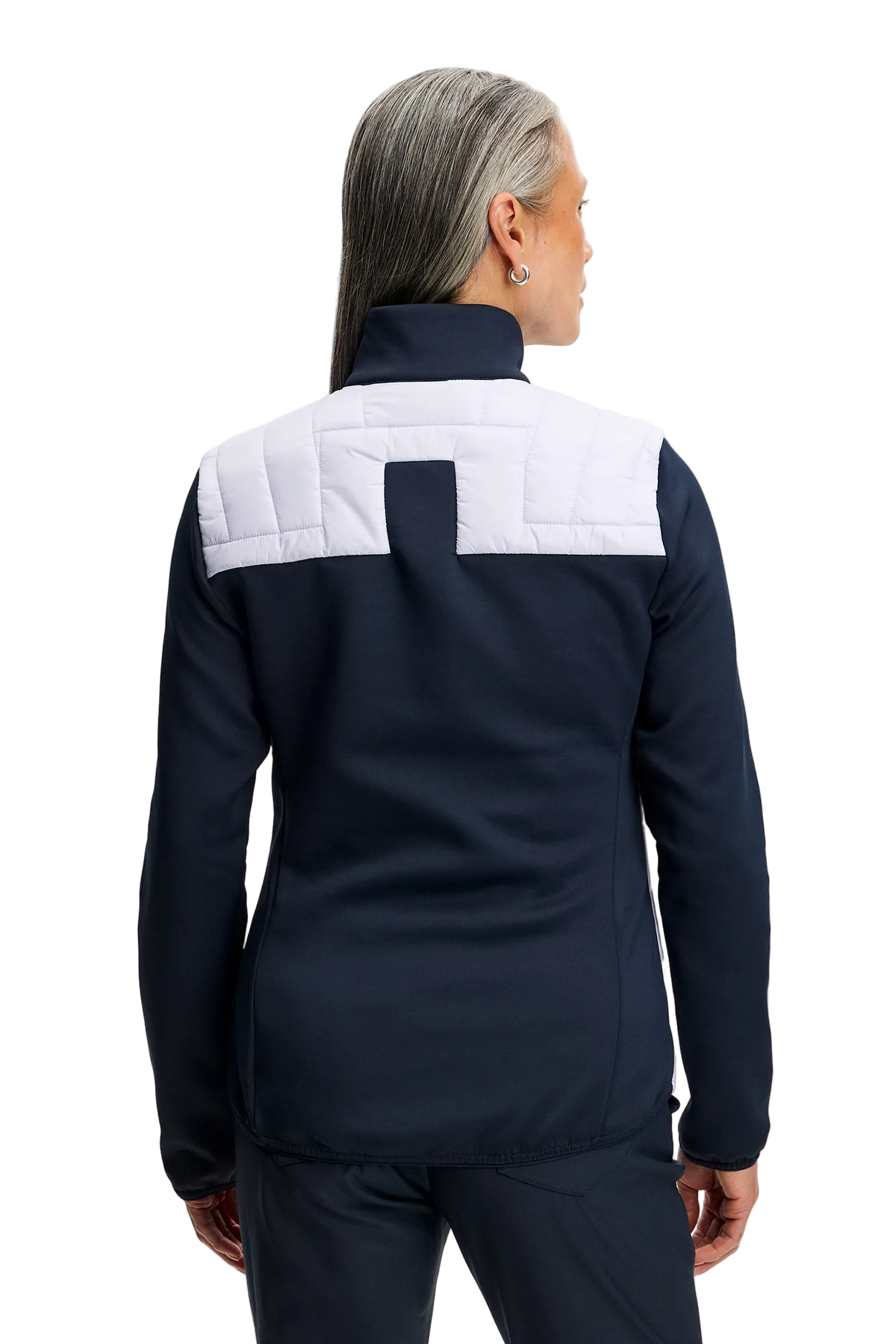 Holma Quilt Hybrid Jacket Women Purple Heather