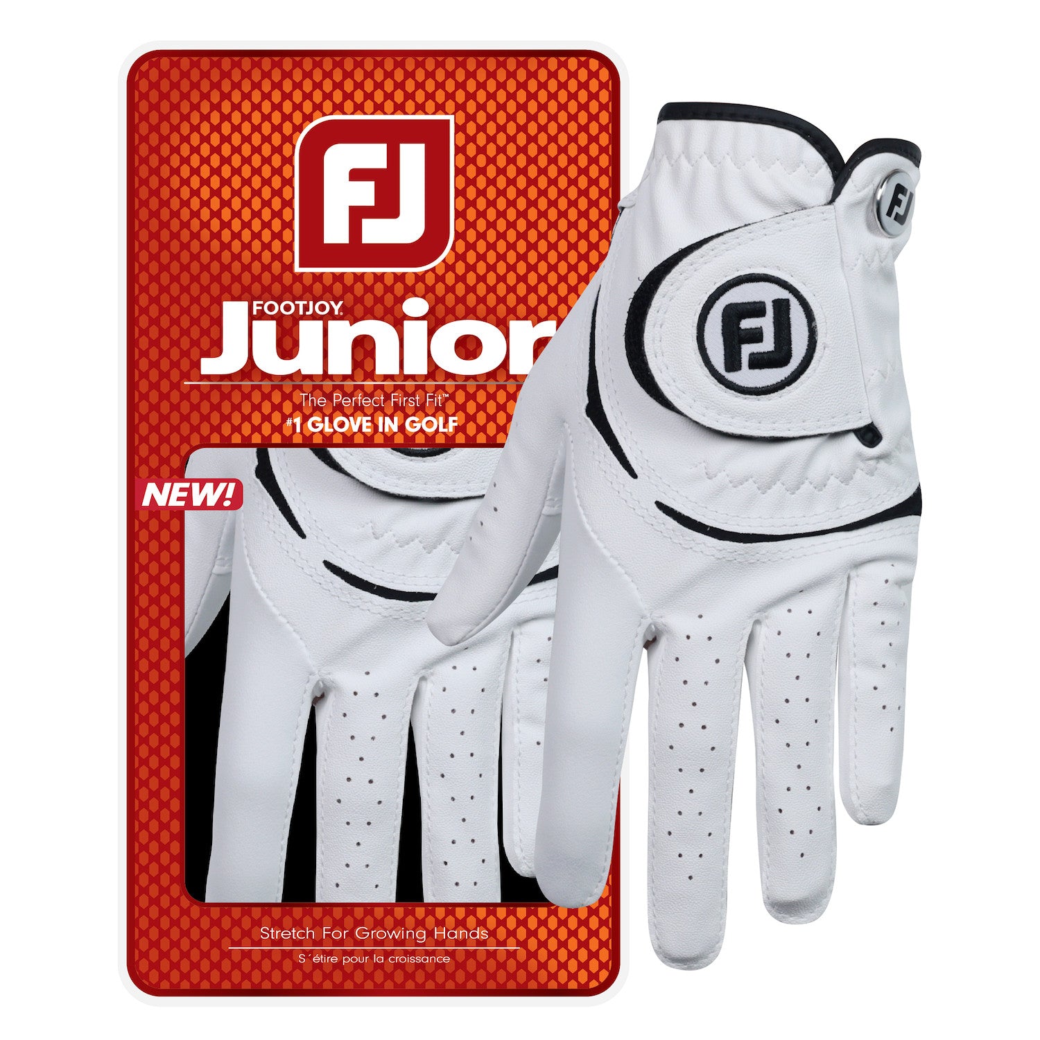 JR Regular Golf Glove Left (For Right-Handed Players)