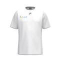 T-shirt technique TC Wallisellen Club 25 pour hommes, blanc, avec impression