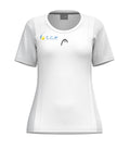 TC Wallisellen Tech T-Shirt Mädchen Weiss inkl. Druck