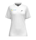 TC Wallisellen Tech Polo Femme Blanc avec impression