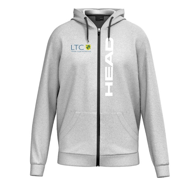 LTC Winterthur Original Hoodie FZ Men Gray incl. Print