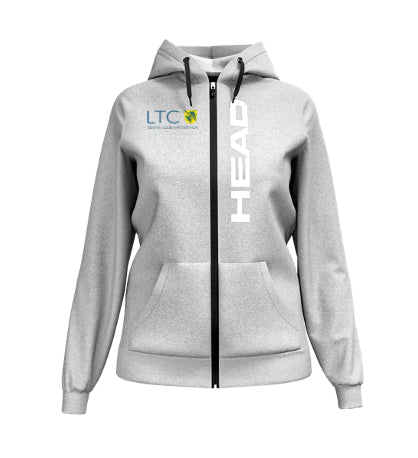 LTC Winterthur Original Hoodie FZ Women's Gray incl. print