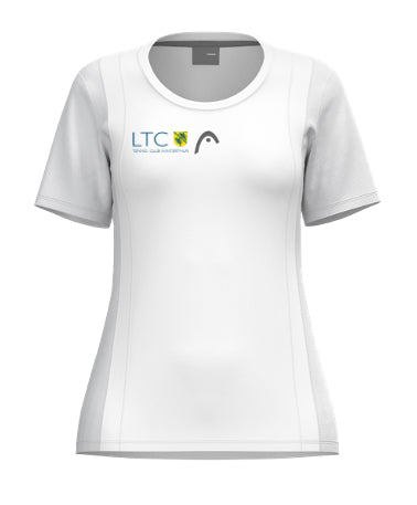 LTC Winterthur Tech T-Shirt Girls White including print