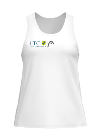 LTC Winterthur Tech Tank Top Women White incl. print